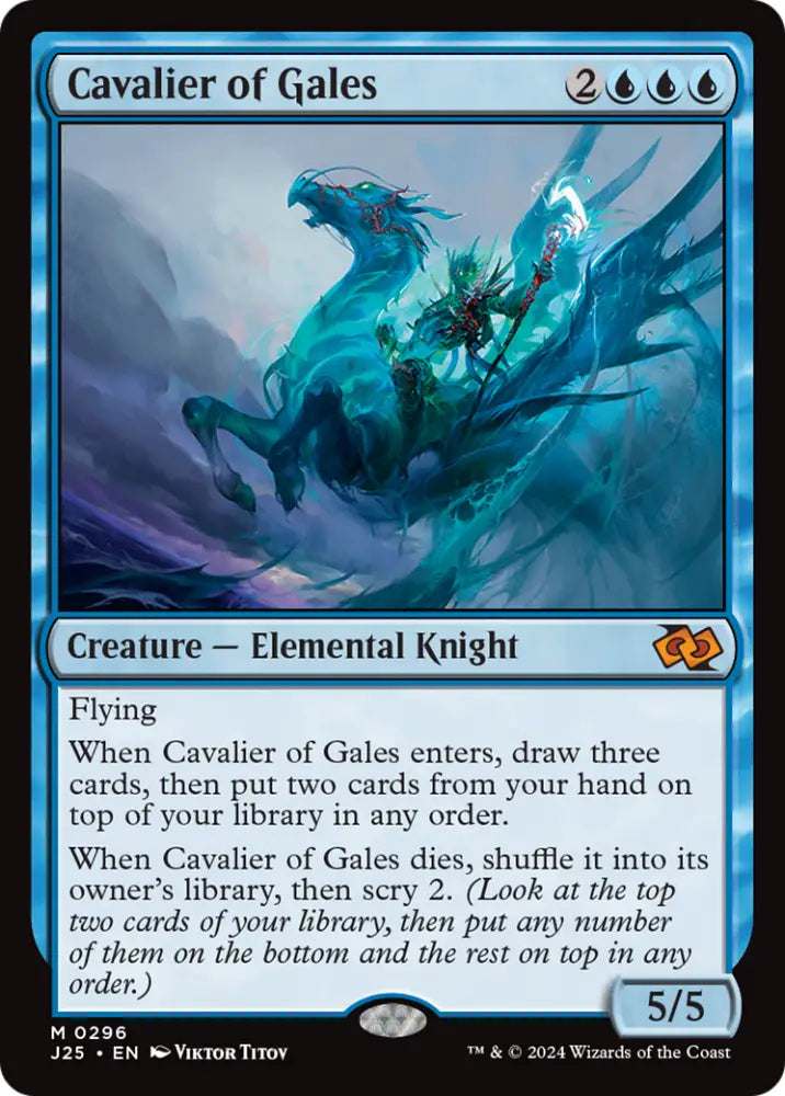 Cavalier of Gales [Foundations Jumpstart] - MTG Single