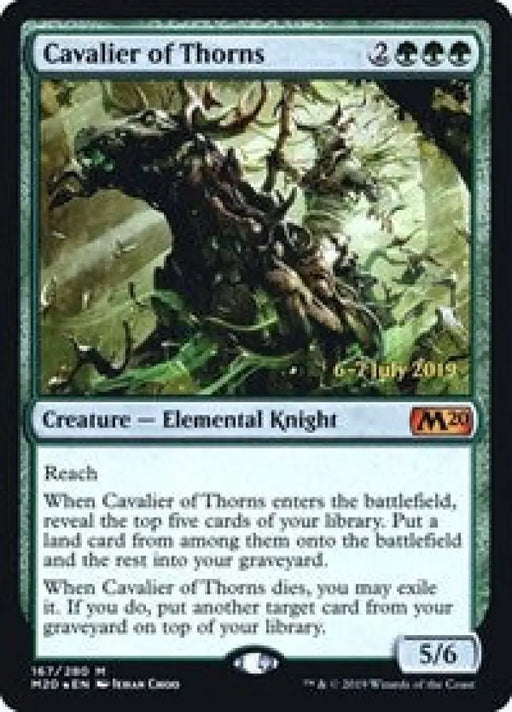 Cavalier of Thorns (167) [Prerelease Cards]