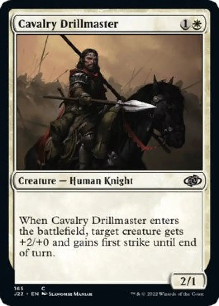 Cavalry Drillmaster [Jumpstart 2022] - MTG Single