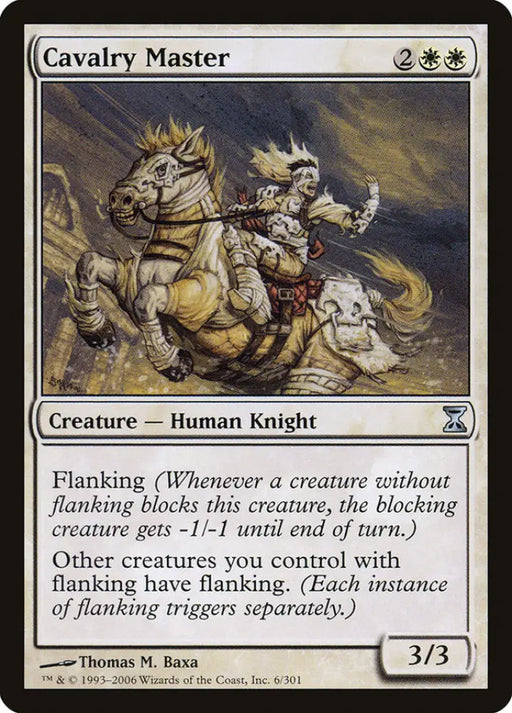 Cavalry Master [Time Spiral] - MTG Single