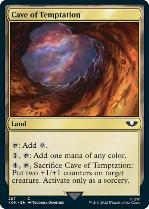 Cave of Temptation [Warhammer 40,000] - MTG Single