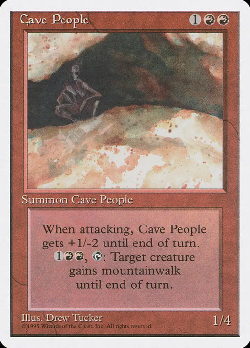 Cave People [Fourth Edition] - MTG Single