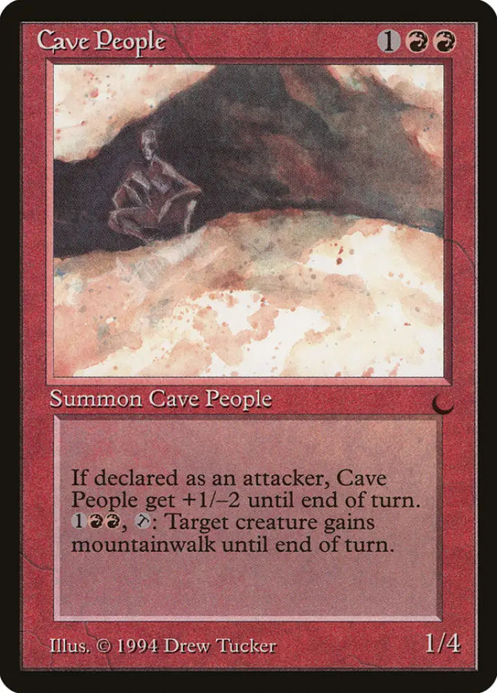 Cave People [The Dark] - MTG Single