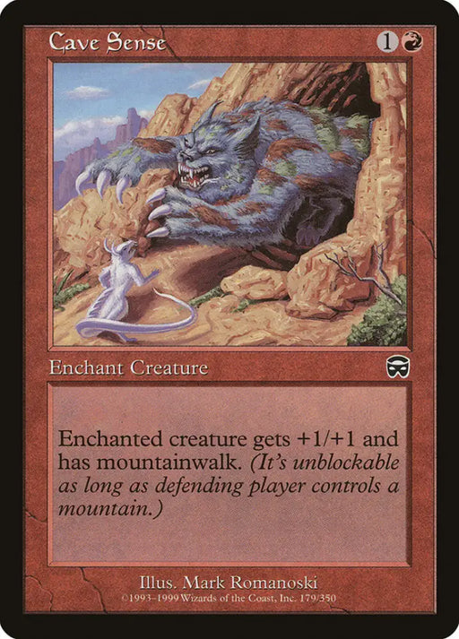 Cave Sense [Mercadian Masques] - MTG Single