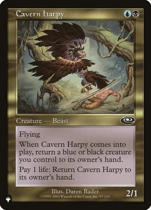 Cavern Harpy [The List] - MTG Single
