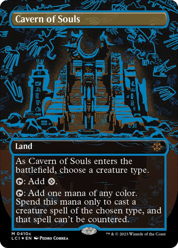 Cavern of Souls (0410c) (Borderless) [The Lost Caverns of Ixalan] - MTG Single
