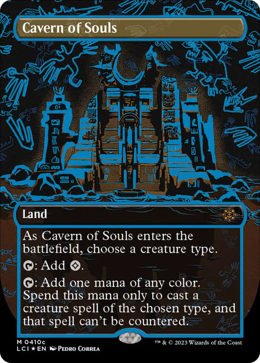 Cavern of Souls (0410c) (Borderless) [The Lost Caverns of Ixalan] - MTG Single