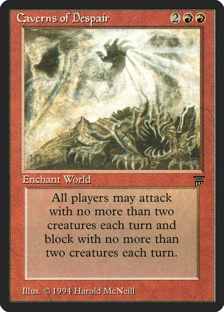 Caverns of Despair [Legends] - MTG Single