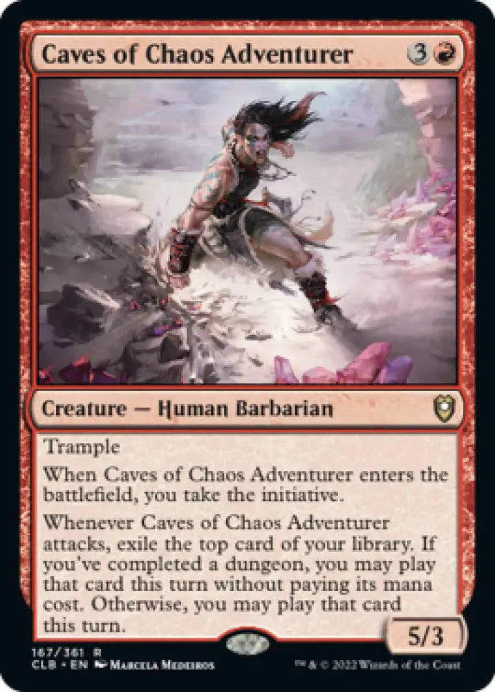 Caves of Chaos Adventurer [Commander Legends: Battle for Baldur’s Gate] - MTG Single