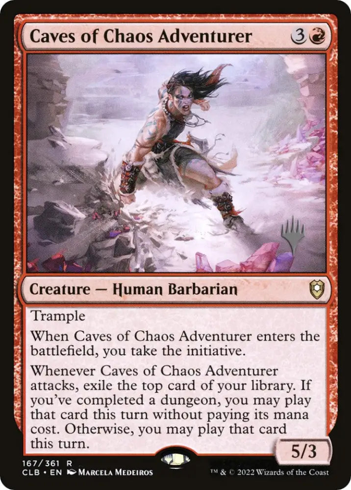 Caves of Chaos Adventurer (Promo Pack) [The Lost Caverns of Ixalan Promos] - MTG Single