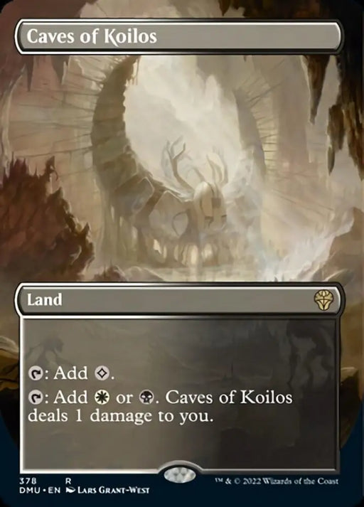 Caves of Koilos (Borderless Alternate Art) [Dominaria United] - MTG Single