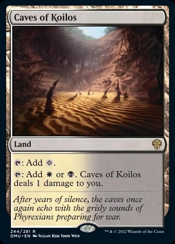 Caves of Koilos [Dominaria United] - MTG Single