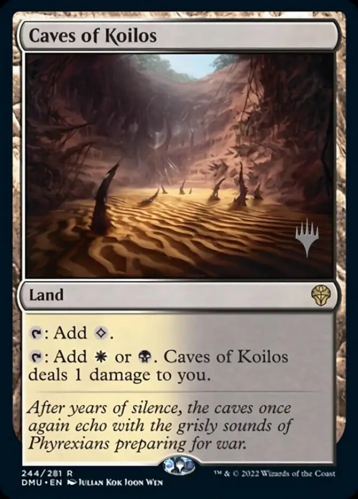 Caves of Koilos (Promo Pack) [Dominaria United Promos] - MTG Single