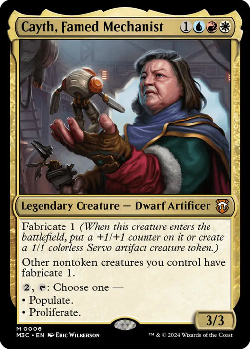 Cayth Famed Mechanist [Modern Horizons 3 Commander] - MTG Single