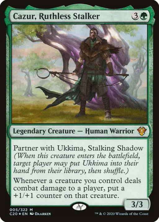 Cazur Ruthless Stalker [Commander 2020] - MTG Single