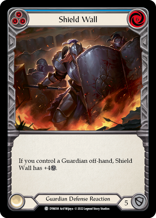 Shield Wall (Blue) [Dynasty]