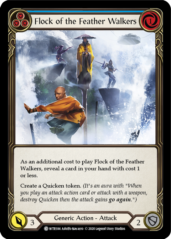 Flock of the Feather Walkers (Blue) [Welcome to Rathe Unlimited] Unlimited Normal