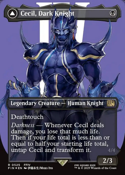 Cecil, Dark Knight // Cecil, Redeemed Paladin (525) [Final Fantasy]