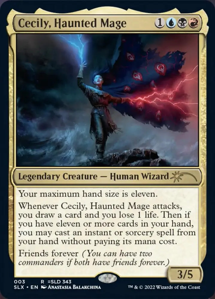 Cecily Haunted Mage [Secret Lair: Universes Within] - MTG Single