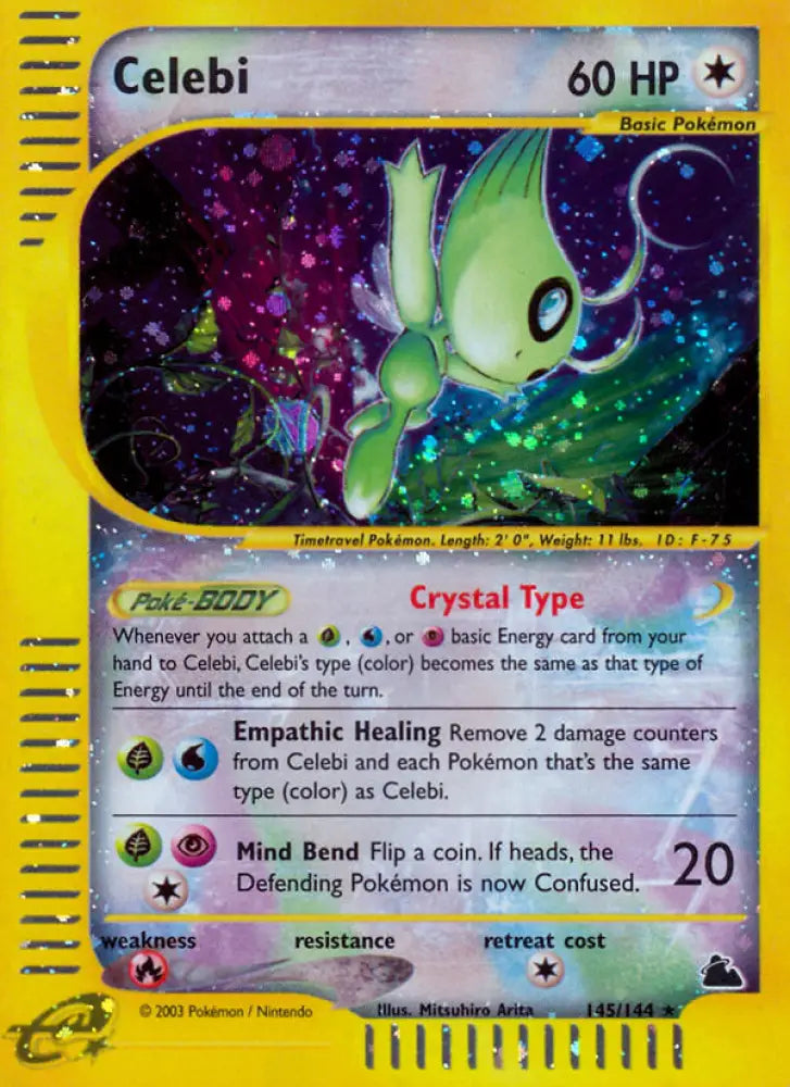 Celebi (145/144) [Skyridge] - Pokemon Single