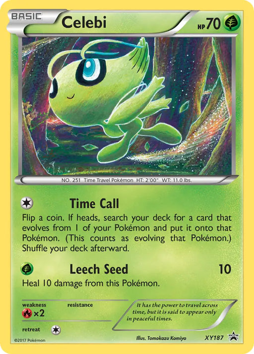 Celebi (XY187) [XY: Black Star Promos] - Pokemon Single