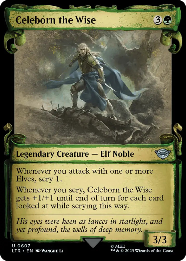 Celeborn the Wise [The Lord of the Rings: Tales of Middle-Earth Showcase Scrolls] - MTG Single