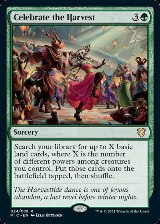 Celebrate the Harvest [Innistrad: Midnight Hunt Commander] - MTG Single