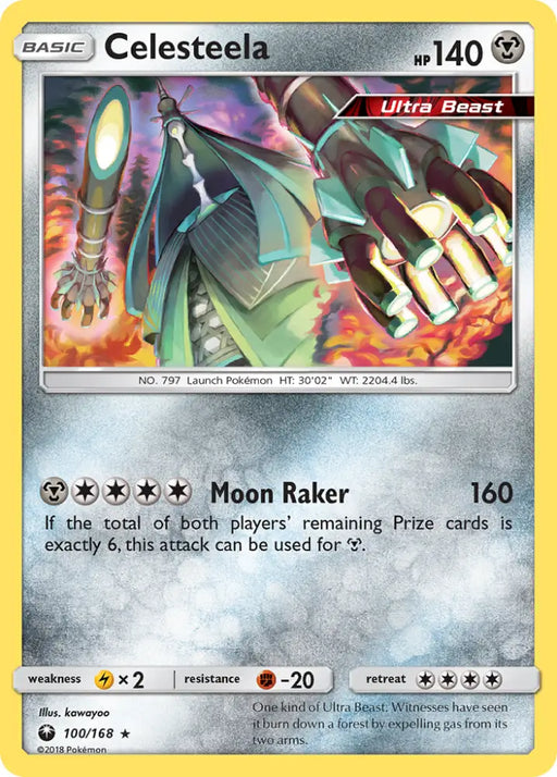 Celesteela (100/168) [Sun & Moon: Celestial Storm] - Pokemon Single