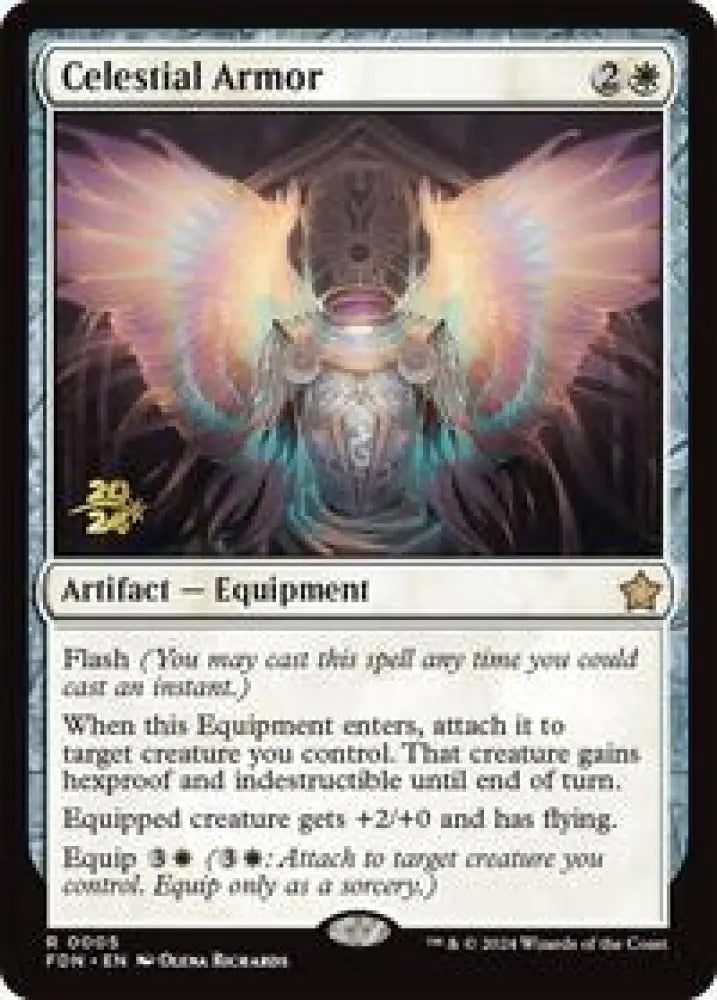 Celestial Armor (5) [Prerelease Cards]