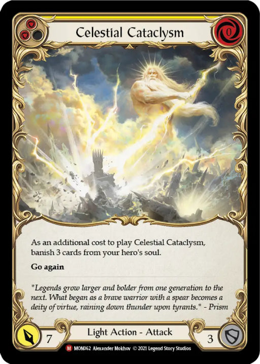 Celestial Cataclysm [Monarch 1st Edition] 1st Edition Normal - Flesh And Blood Single