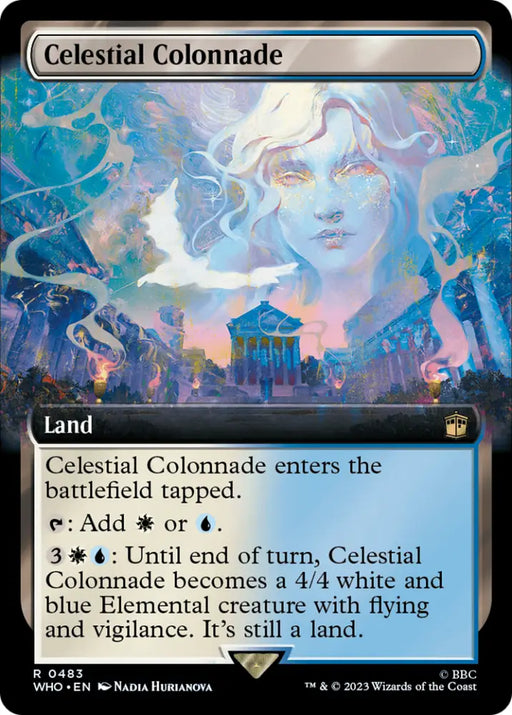 Celestial Colonnade (Extended Art) [Doctor Who] - MTG Single
