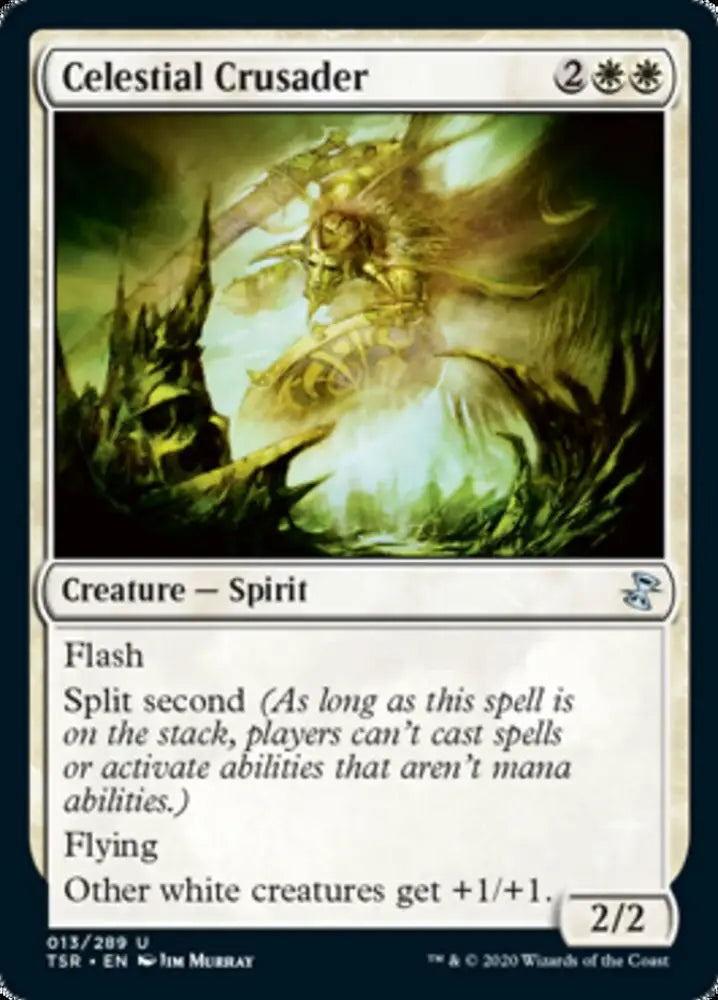 Celestial Crusader [Time Spiral Remastered] - MTG Single