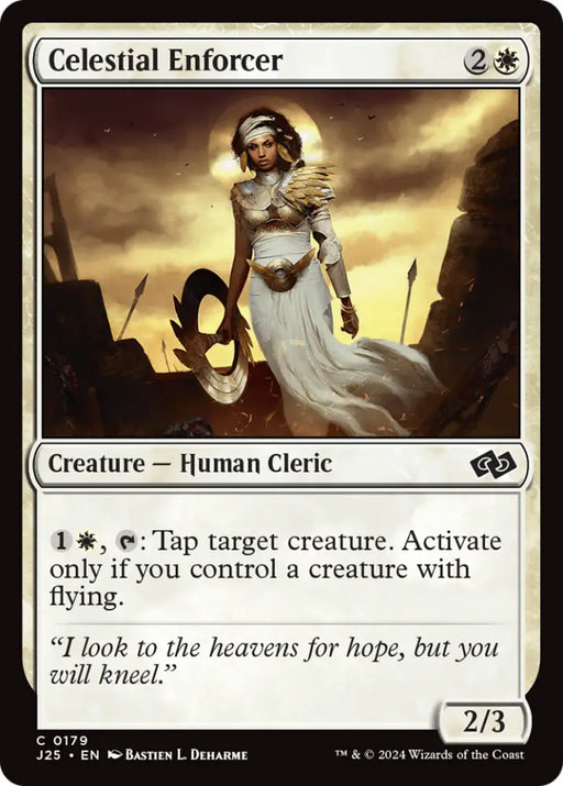 Celestial Enforcer [Foundations Jumpstart] - MTG Single