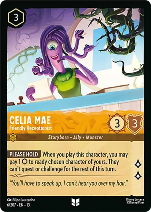 Celia Mae - Friendly Receptionist (6/204) [Attack of the Vine!]
