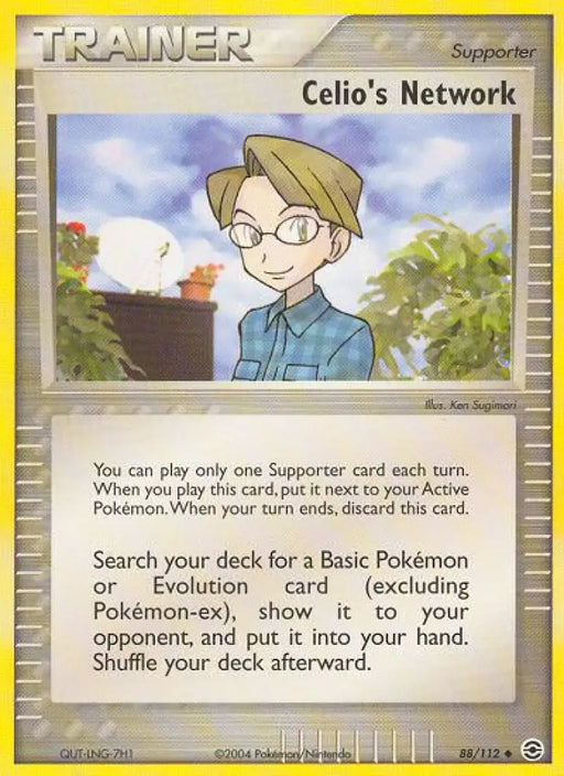 Celio’s Network (88/112) [EX: FireRed & LeafGreen] - Pokemon Single