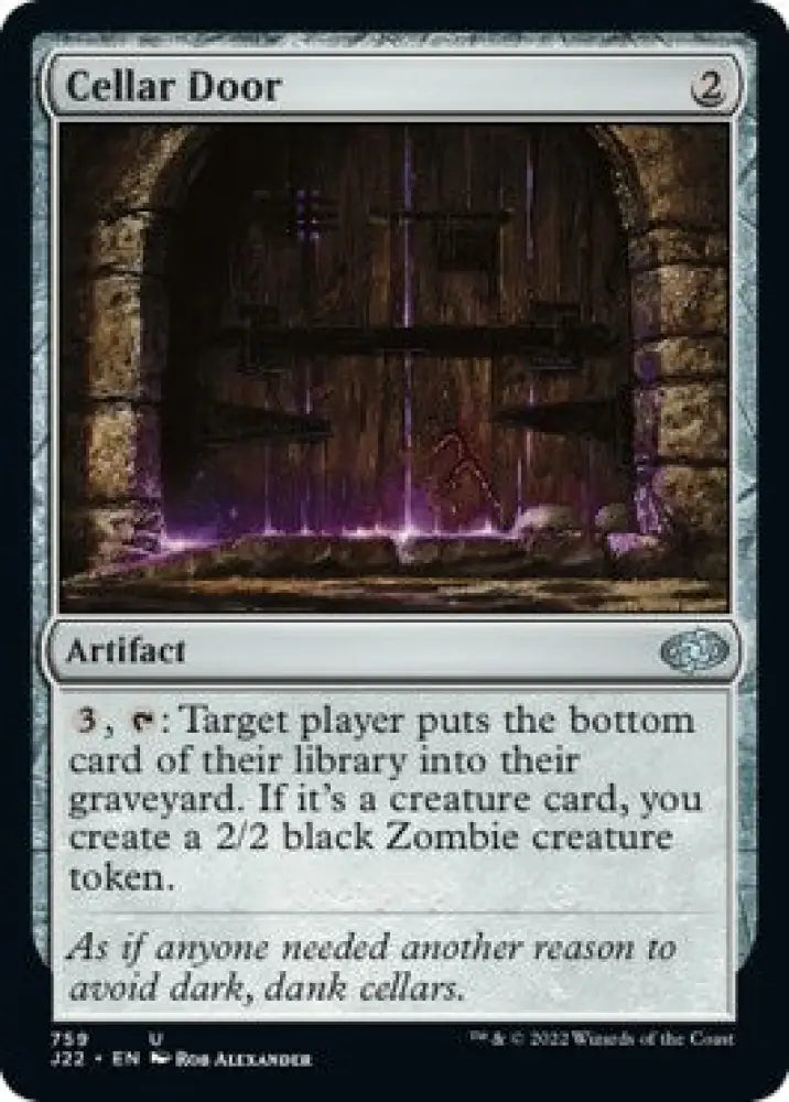 Cellar Door [Jumpstart 2022] - MTG Single
