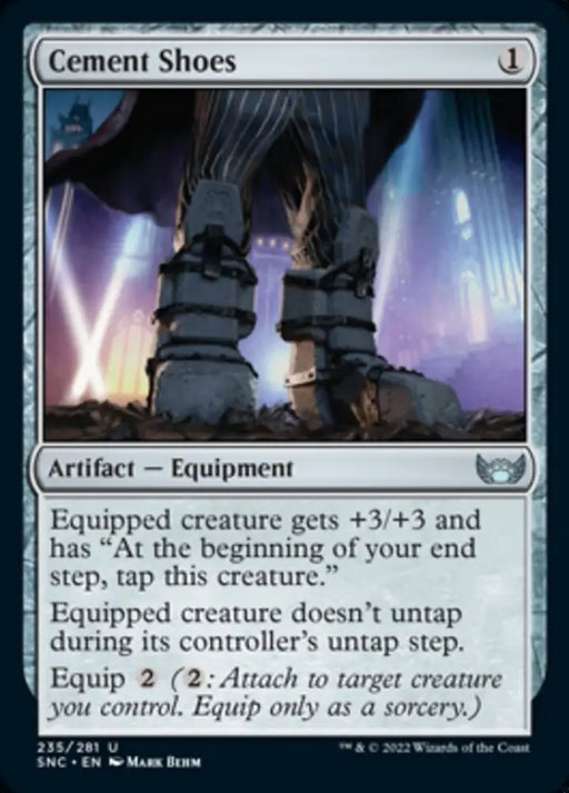 Cement Shoes [Streets of New Capenna] - MTG Single