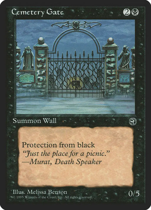 Cemetery Gate (Murat Flavor Text) [Homelands] - MTG Single