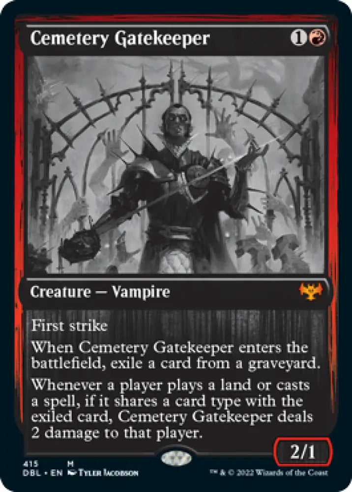 Cemetery Gatekeeper [Innistrad: Double Feature] - MTG Single
