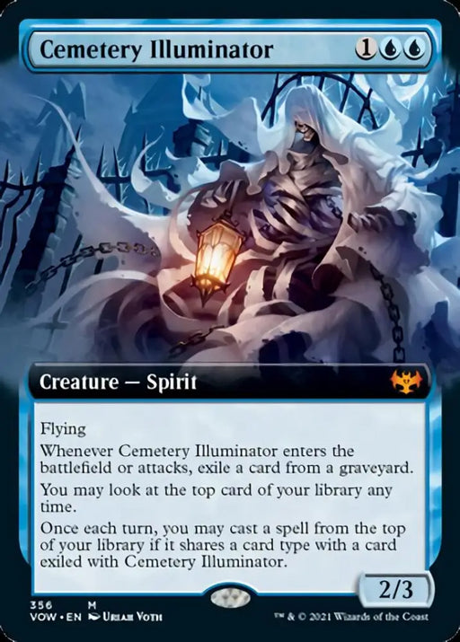 Cemetery Illuminator (Extended Art) [Innistrad: Crimson Vow] - MTG Single