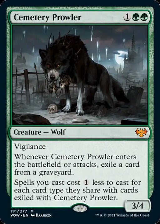 Cemetery Prowler [Innistrad: Crimson Vow] - MTG Single