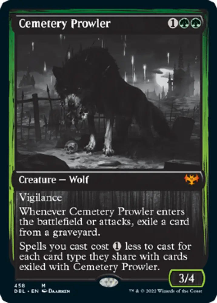 Cemetery Prowler [Innistrad: Double Feature] - MTG Single