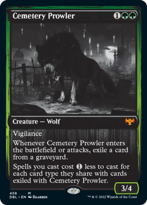Cemetery Prowler [Innistrad: Double Feature] - MTG Single