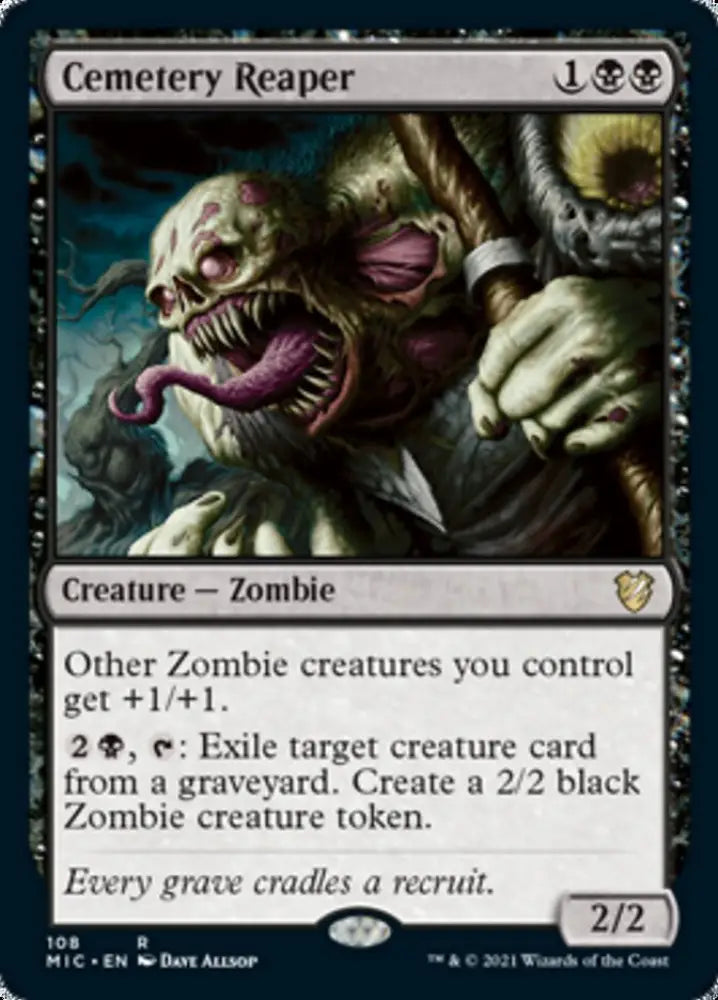 Cemetery Reaper [Innistrad: Midnight Hunt Commander] - MTG Single