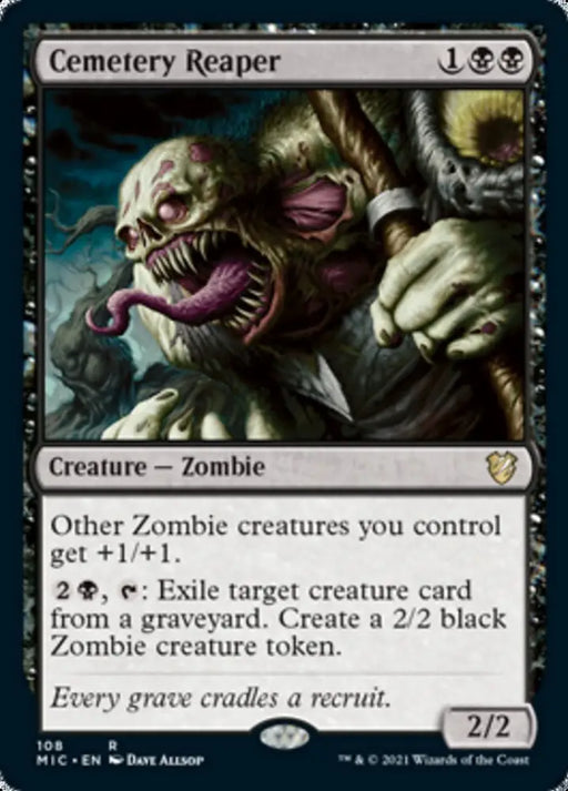 Cemetery Reaper [Innistrad: Midnight Hunt Commander] - MTG Single