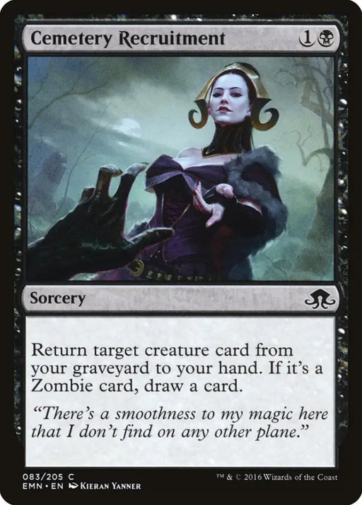 Cemetery Recruitment [Eldritch Moon] - MTG Single