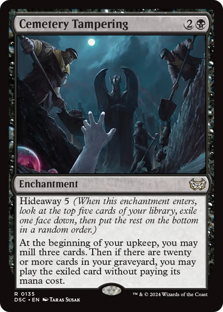 Cemetery Tampering [Duskmourn: House of Horror Commander] - MTG Single