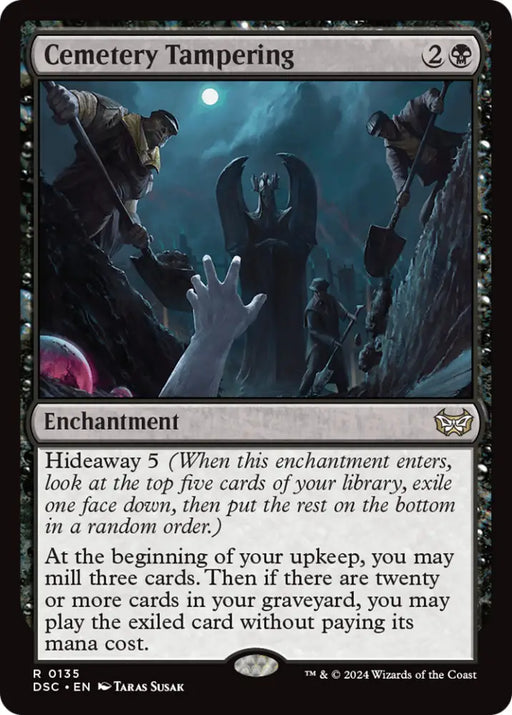 Cemetery Tampering [Duskmourn: House of Horror Commander] - MTG Single