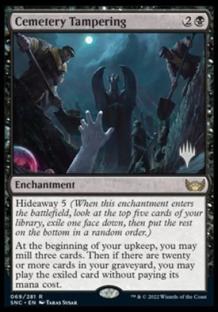 Cemetery Tampering (Promo Pack) [Streets of New Capenna Promos] - MTG Single
