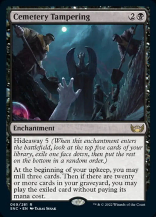 Cemetery Tampering [Streets of New Capenna] - MTG Single
